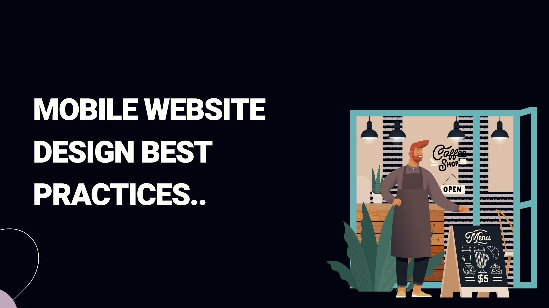 Mobile website design best practices image