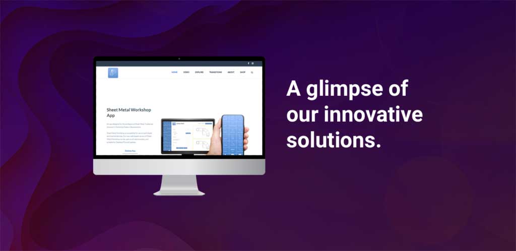 sheemetal website design